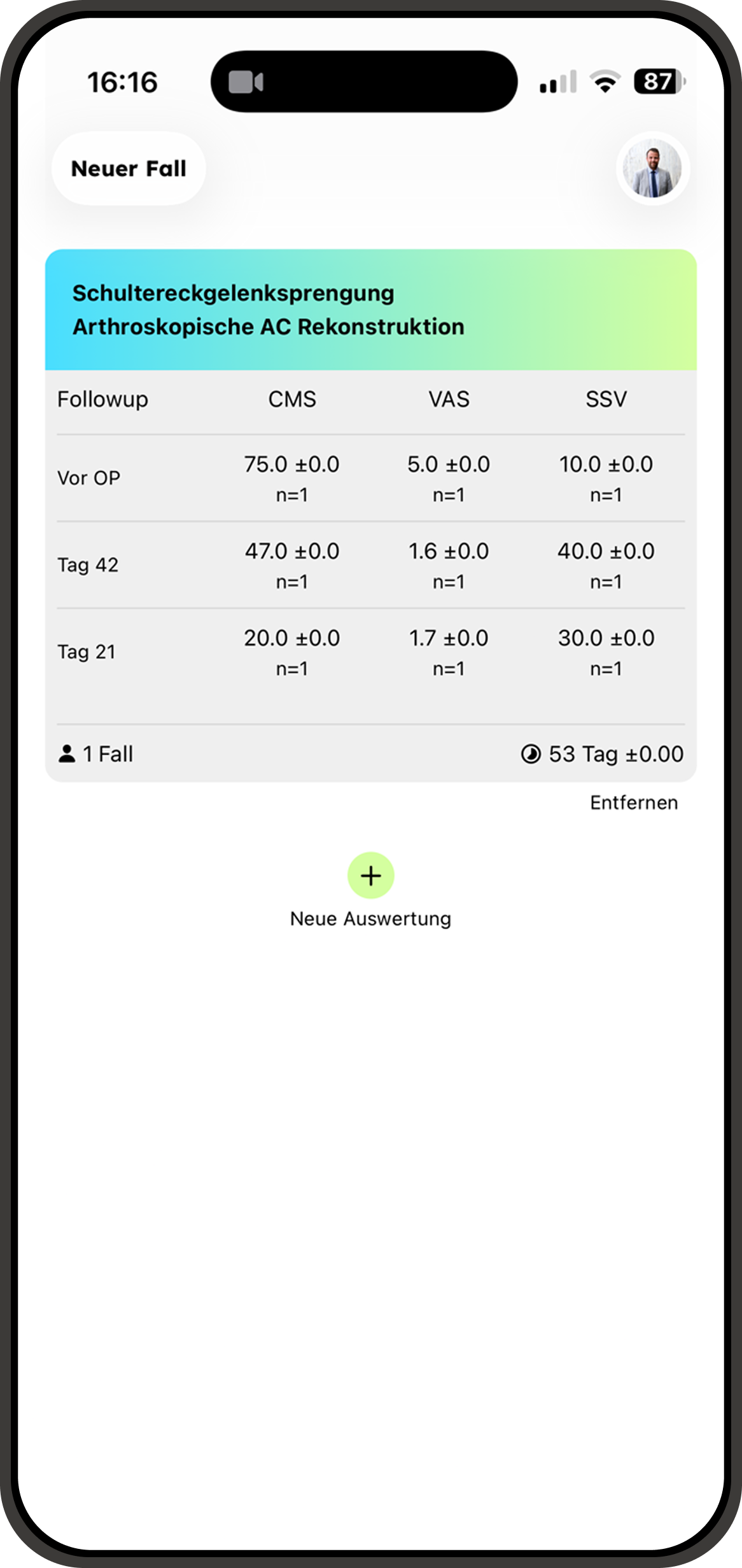 Rehaber App Screenshot